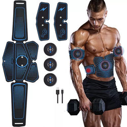 Abdominal muscle training with EMS