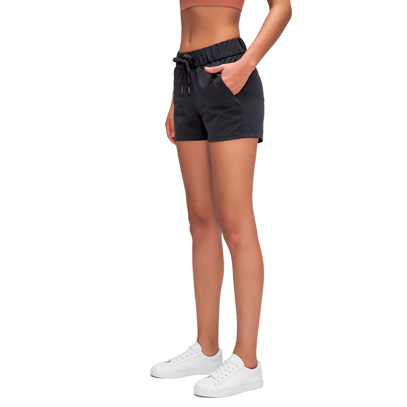 Lace Wide Loose Sports Shorts for Women