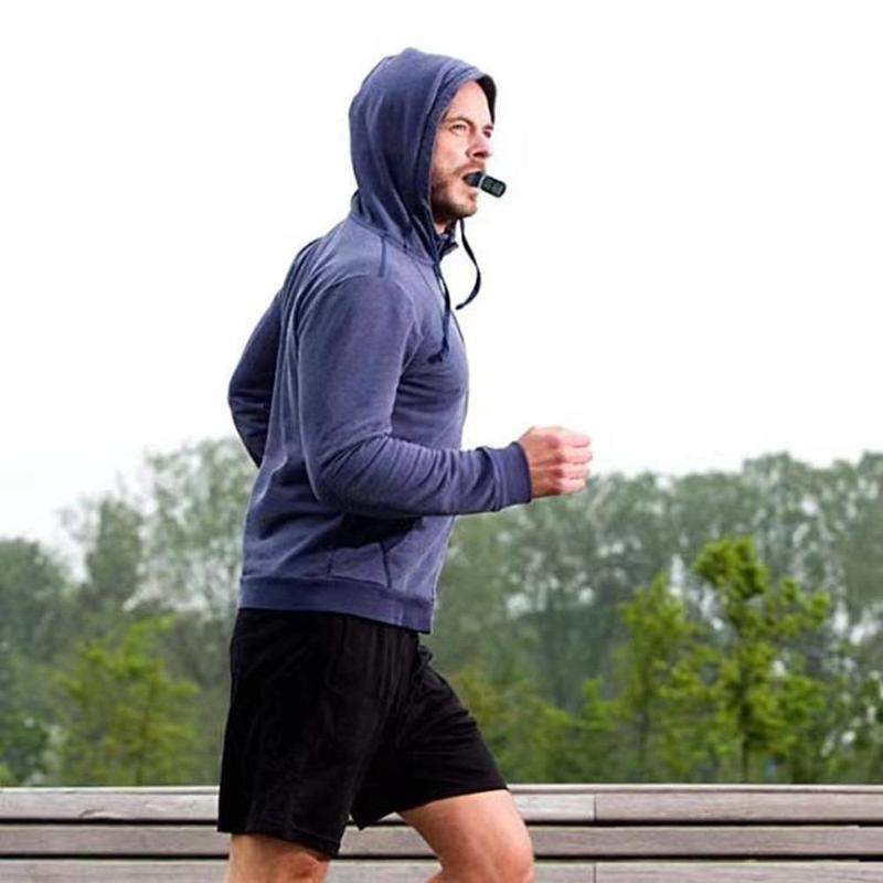 Breathing Trainer Fitness Respirator Lung Mouthpiece Healthy Care Accessory