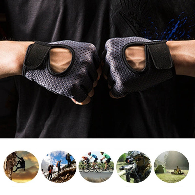 Half finger gloves sports