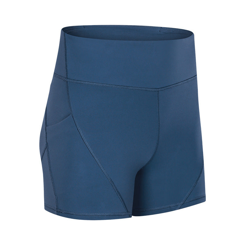 SHINBENE Anti-sweat Plain Sport Athletic Shorts