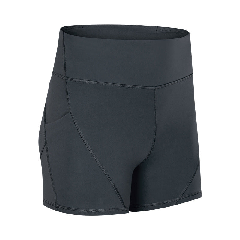 SHINBENE Anti-sweat Plain Sport Athletic Shorts