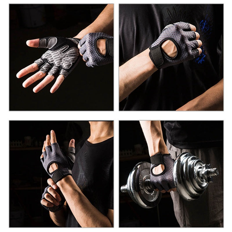 Half finger gloves sports