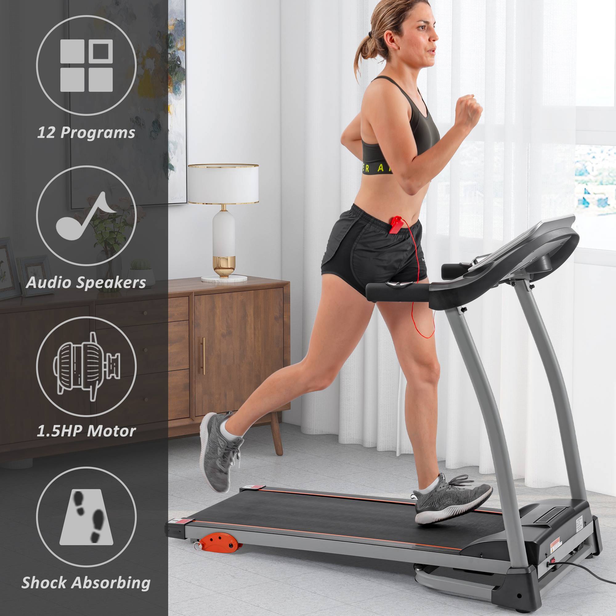 Home Use Easy Folding Treadmill