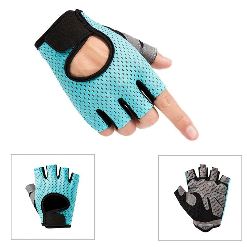 Half finger gloves sports
