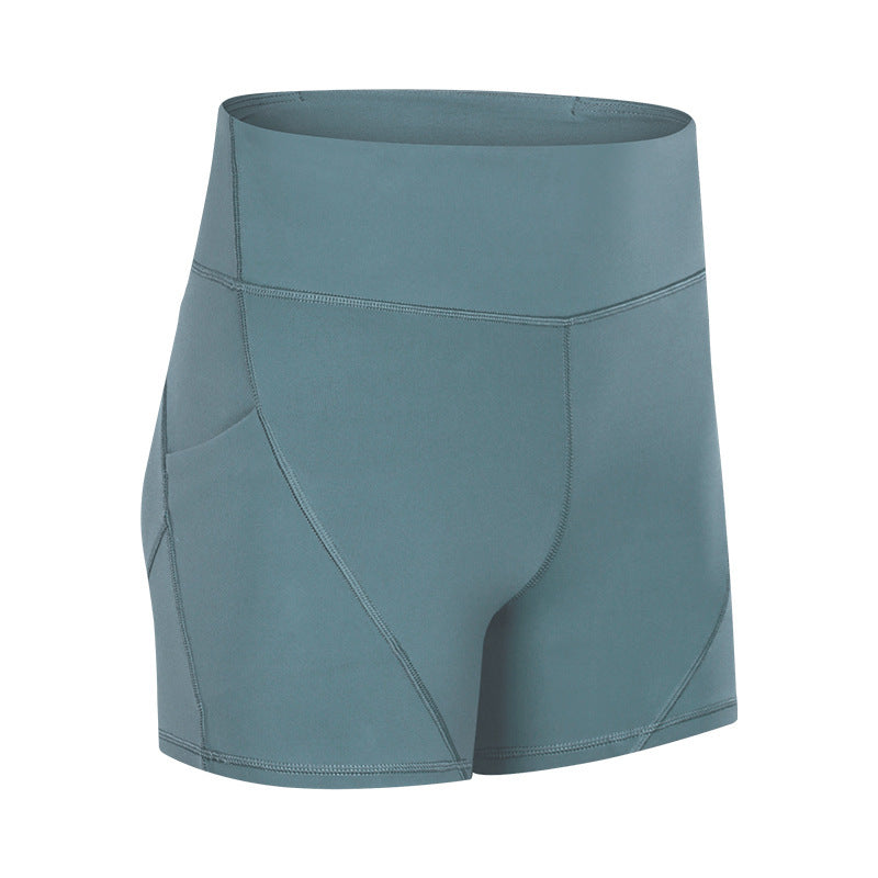 SHINBENE Anti-sweat Plain Sport Athletic Shorts