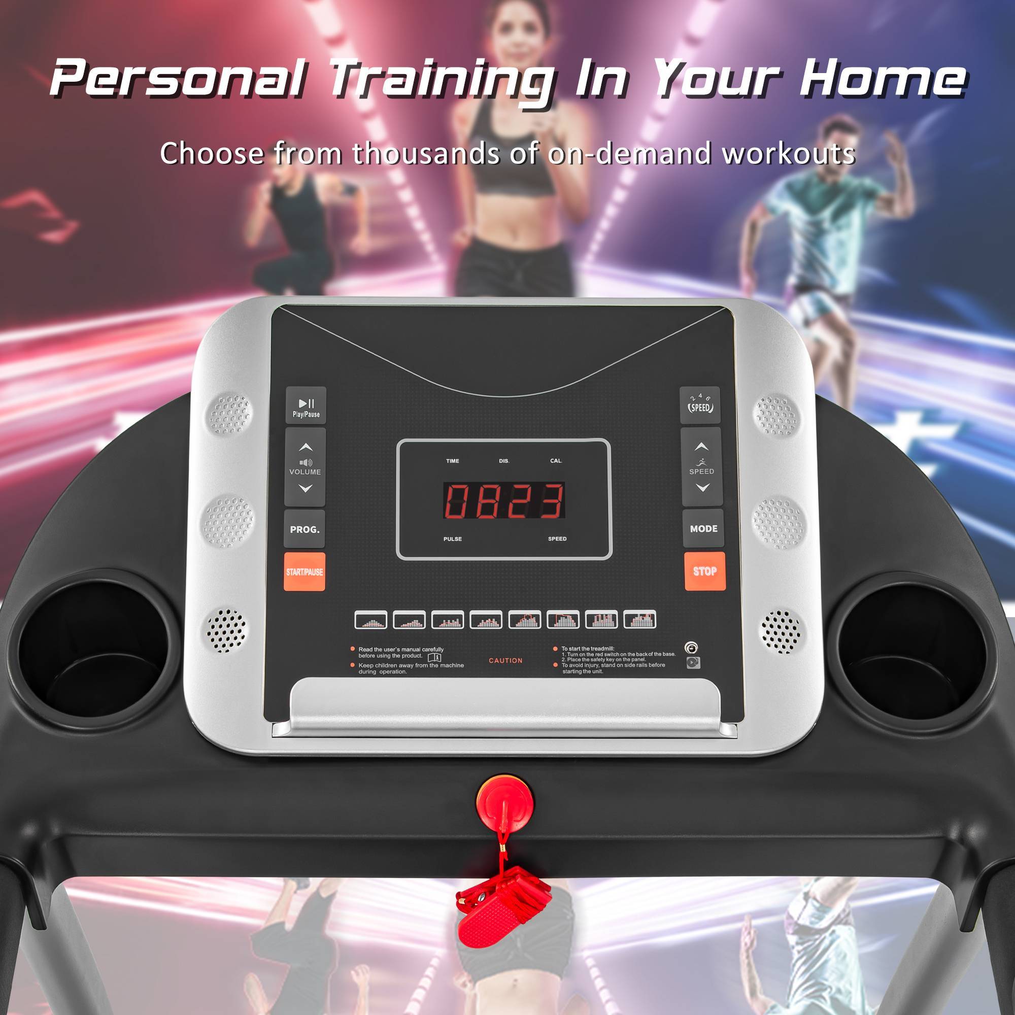 Home Use Easy Folding Treadmill